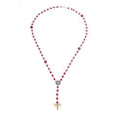 Aries Rosary Necklace