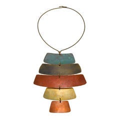 Robert Lee Morris Patina Mobile Necklace