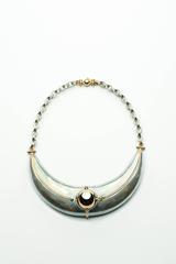 Elie Top Mecanique Celeste Collier Scaphandre or Jaune, Diamants