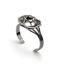Elie Top Etoile Mysterieuse Bracelet Rectangle Argent Labradorite