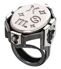 Elie Top Cosmogonie Secrète Bague Sceau EAU