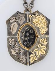 Elie Top Cosmogonie Secrete Collier Blason Air/Terre