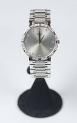 PIAGET 18KT White Gold Watch with Pave Diamonds