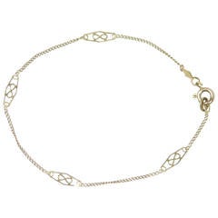 Dainty Gold Chain Bracelet