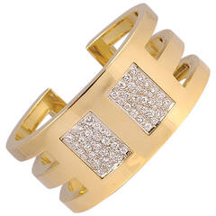 Diamond Gold Bangle