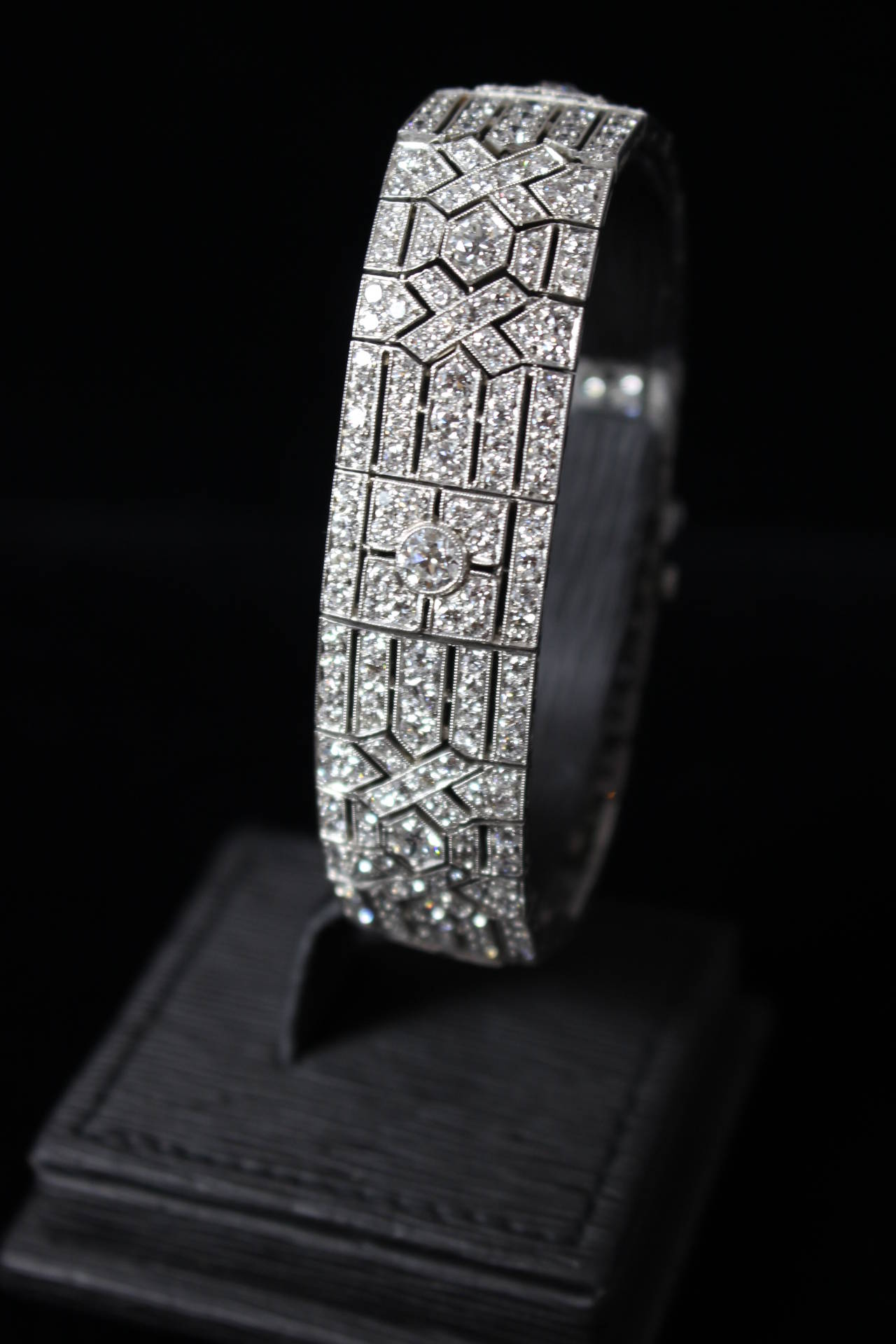 Tiffany and Co. Diamond Platinum Bracelet For Sale at 1stdibs