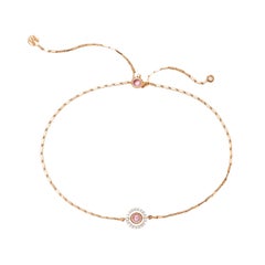 Marie Mas Swiveling Bracelet, Pink Gold Diamonds Amethyst Topaz
