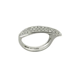 Gavello White Gold Diamond Pavé Wing Shaped Band Ring
