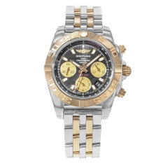 Breitling Rose Gold Stainless Steel Chronomat 41 Automatic Wristwatch 6