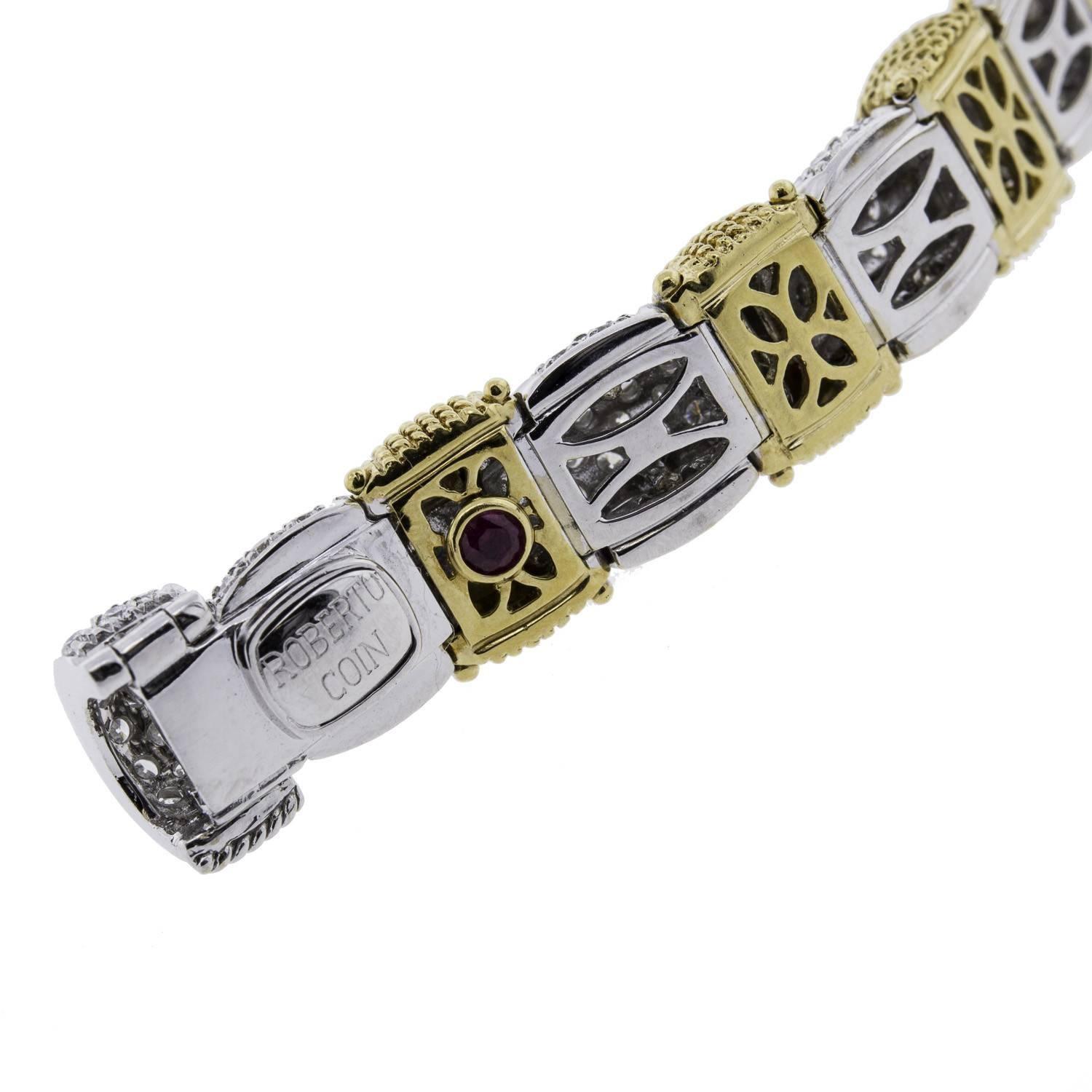 Roberto Coin Appassionata Diamond Bracelet In New Condition In New York, NY