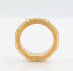 Audemars Piguet Men's Diamond Ring Rose Gold