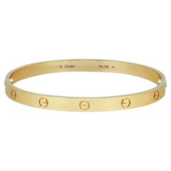 Cartier Love Bracelet Classic Model 18K Gelbgold Größe 18
