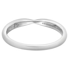 Tiffany Harmony Herren-Bandring aus Platin, 3 mm, Größe 10