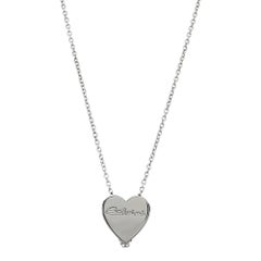 Collana con ciondolo a forma di cuore "Salvini" con diamanti, in oro rosa e bianco 18 carati, 0,21 carati in totale