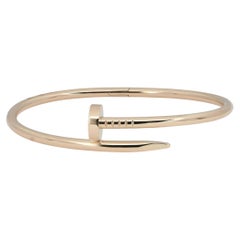 Cartier Juste un Clou Bracelet Classic Model 18k Yellow Gold Size 19