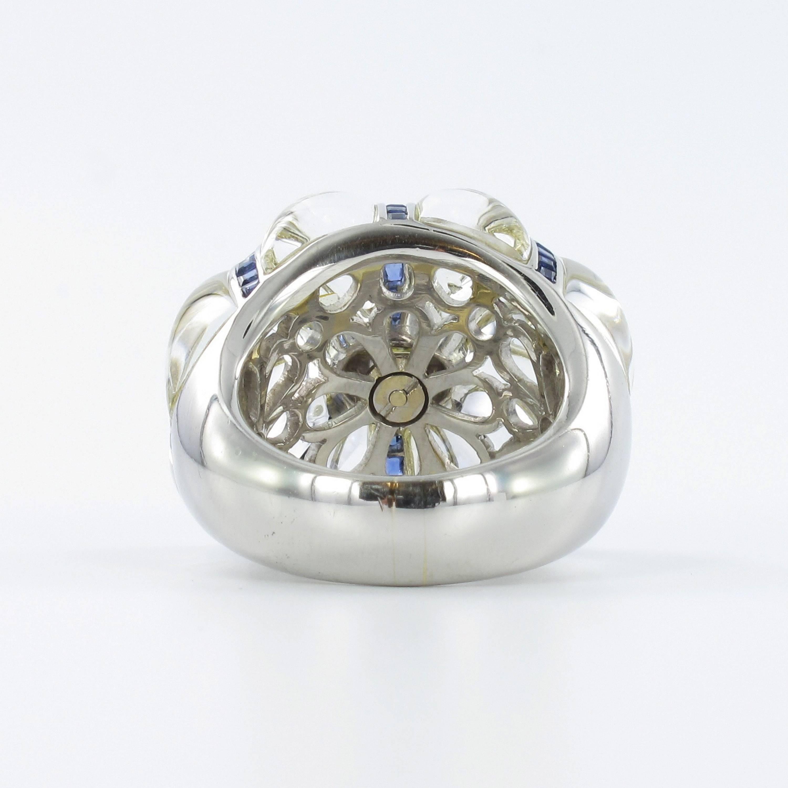 anelli con diamanti colorati