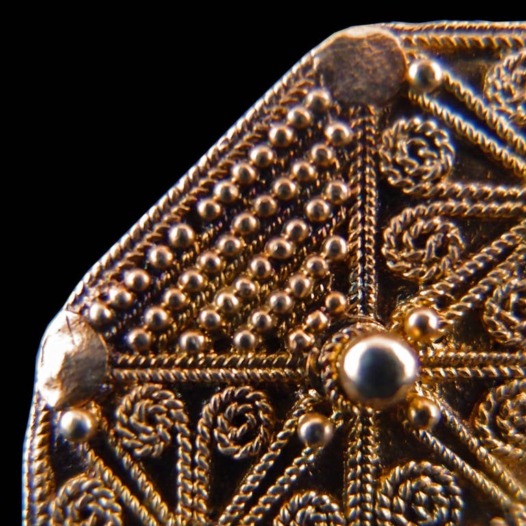 Women's A Gilt Silver Batak Shaman's Ring