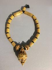 Heavy Indian Tamil Nadu Chettiar Gold Marriage Necklace
