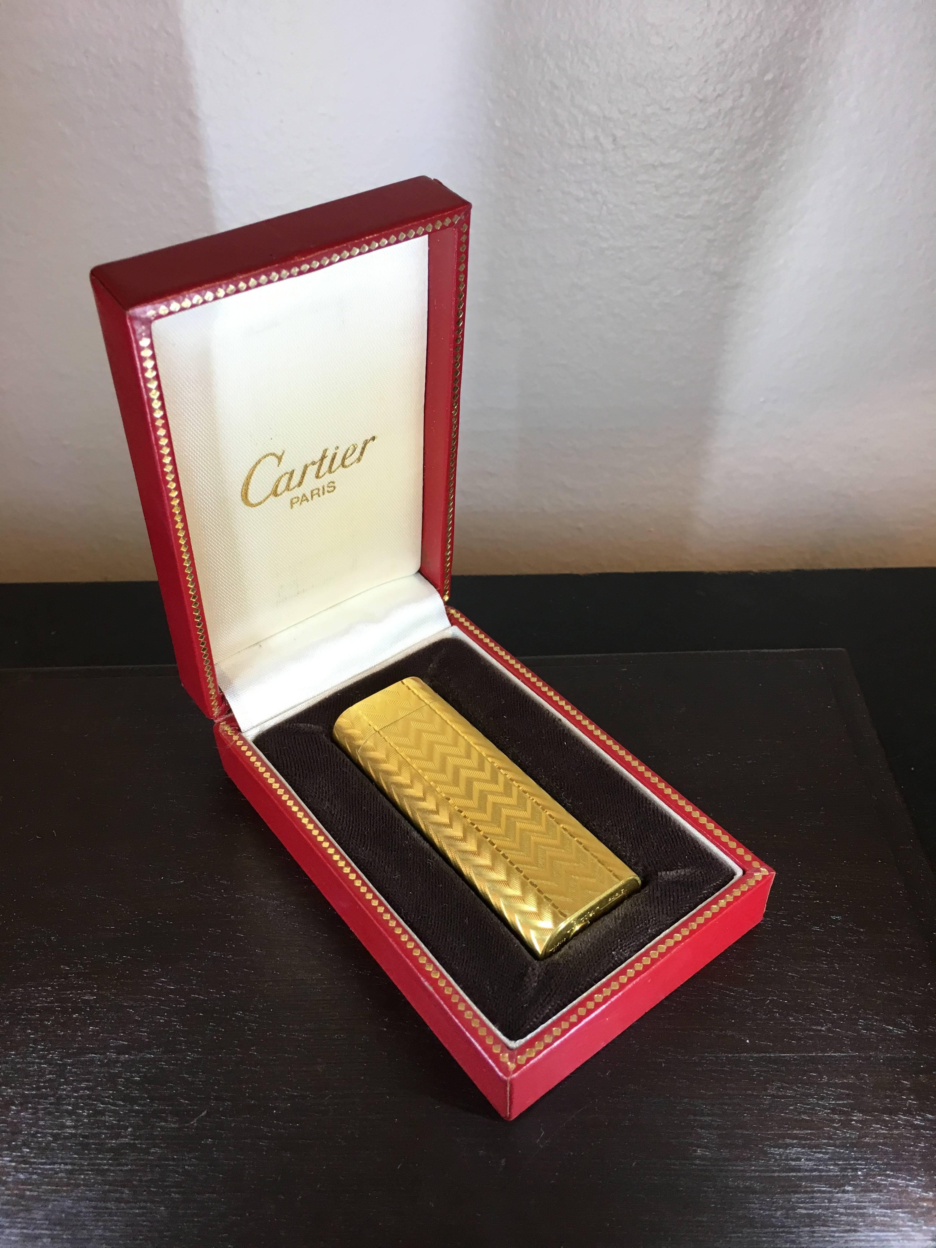 cartier lighters