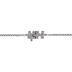 Akillis Puzzle Duo Bracelet 18 Karat White Gold Full Set White Diamonds 8