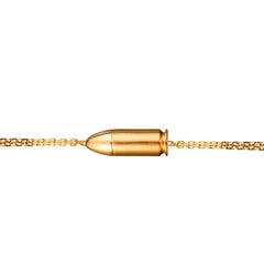 Akillis Bang Bang Charm Bracelet 18 Karat Yellow Gold on Gold Chain