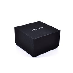 Akillis Licence to Akillis M Pendant 18 Karat White Gold Black Diamonds