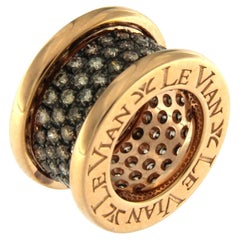 Charm in 14kt Rose Gold with Diamonds - Micheletto