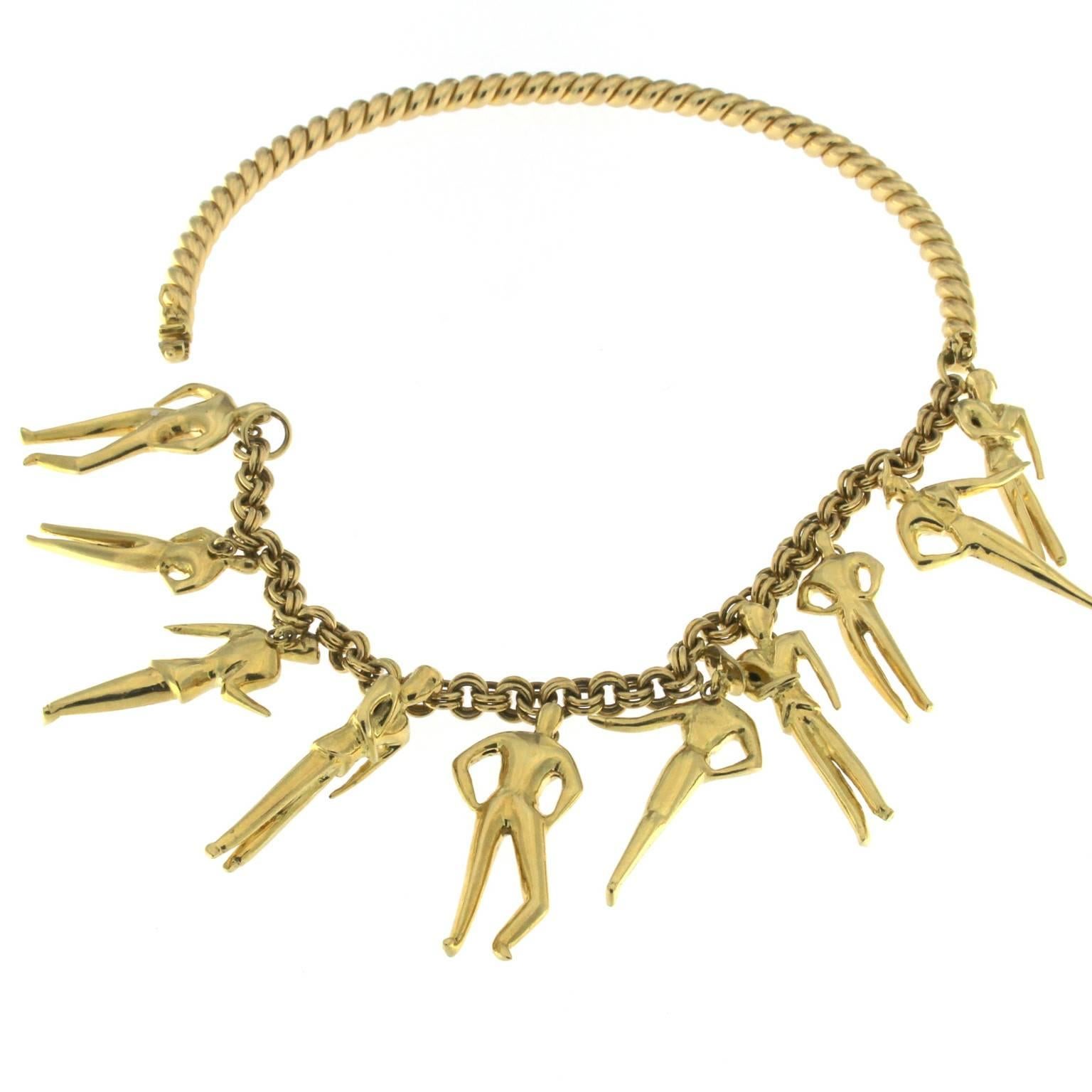 Necklace in 18 Karat Yellow Gold 1
