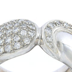 Anillo de Oro Blanco de la Colección Comma