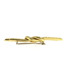 Double Chiseled Knot Brooch - Micheletto