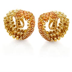 18 Karat Yellow Gold Earrings with Citrine - Flirt Collection*