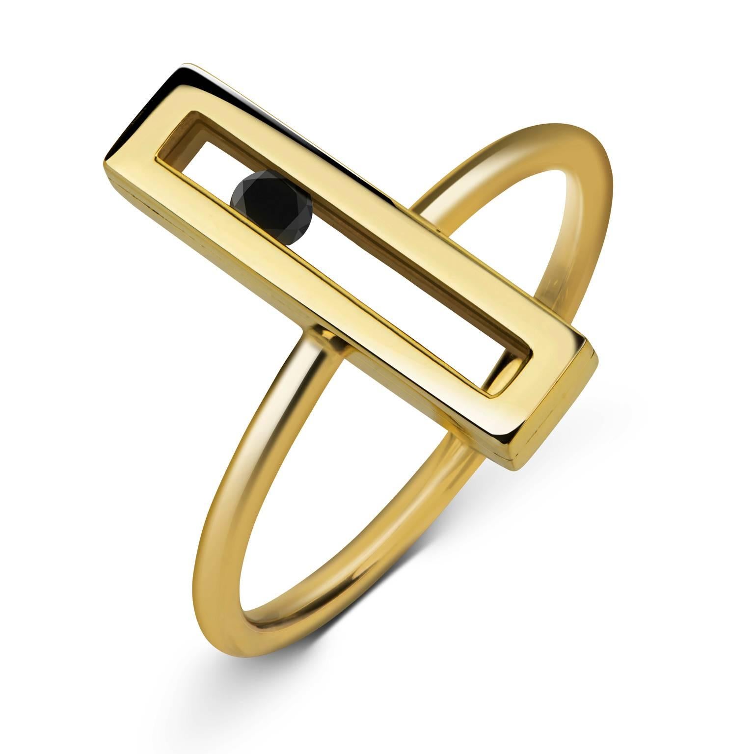 The Slide Collection was inspired by Luke's original award winning SLIDE ring, which won the Lonmin Design Innovation Award in London in 2013. This fine jewellery collection features beautifully simple forms in solid 9ct gold and a signature sliding