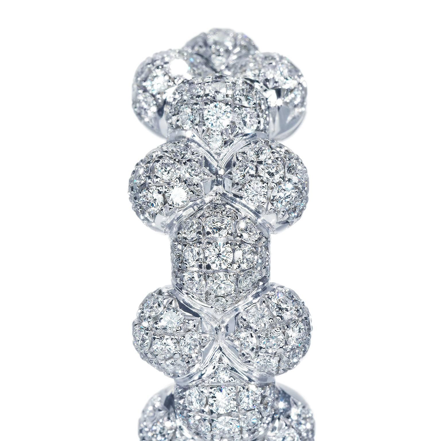 Towe Norlen Celeste 3.98 Carat Contemporary Diamond Cocktail Ring For Sale 5