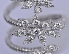 Diamond Wrap Flexible Ring