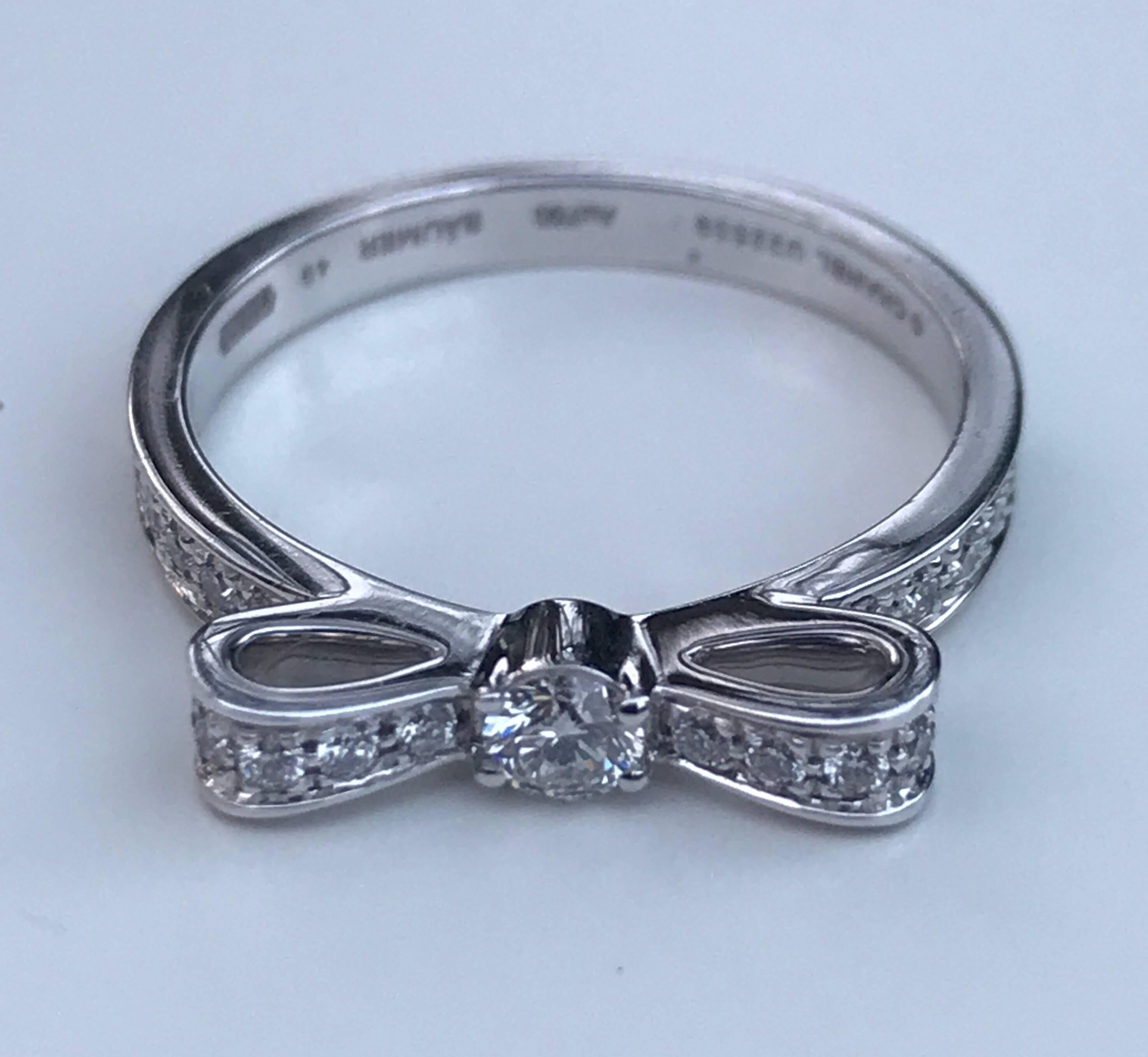 Chanel Diamond Bow Ring 1