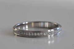 Cartier Platinum Full Diamond Eternity Ring