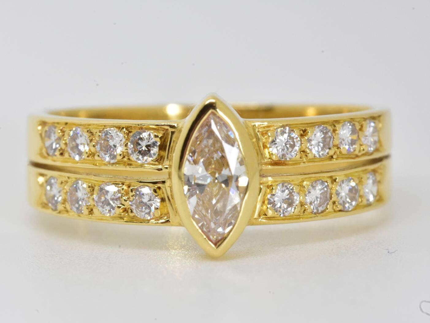 Round Cut Cartier Diamond Ring