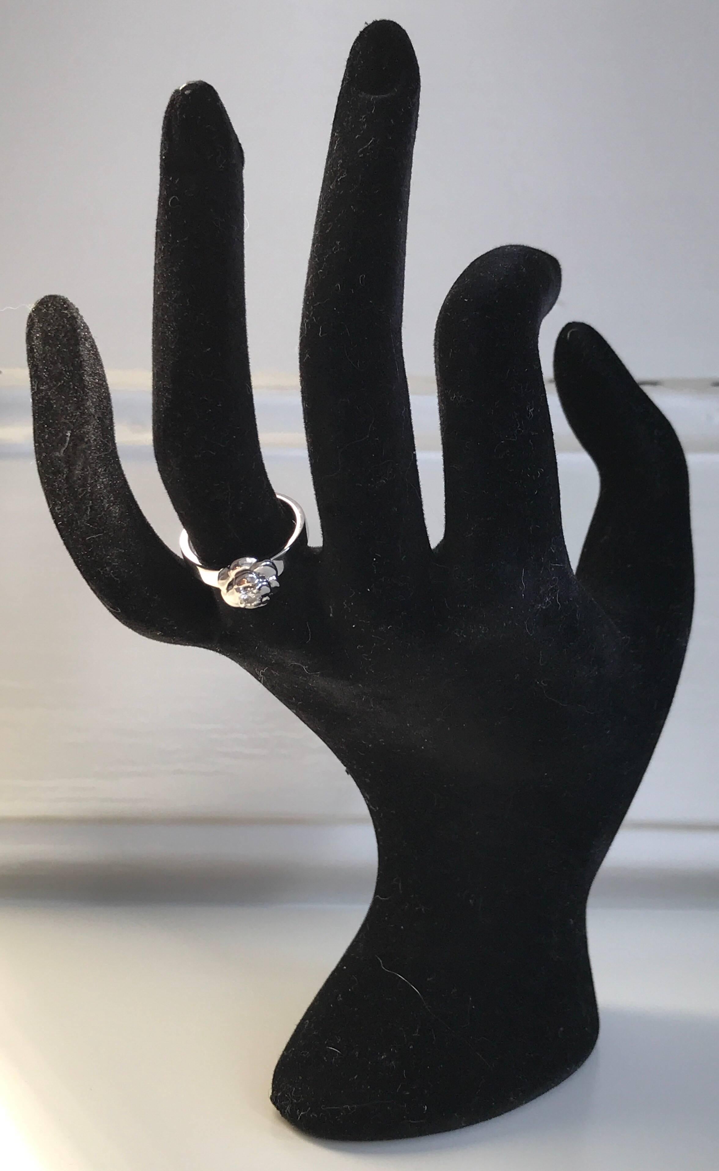Women's Chanel Camellia Diamond Ring
