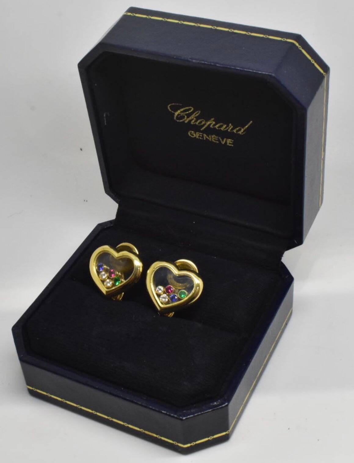 Chopard Happy Diamonds Earrings 4