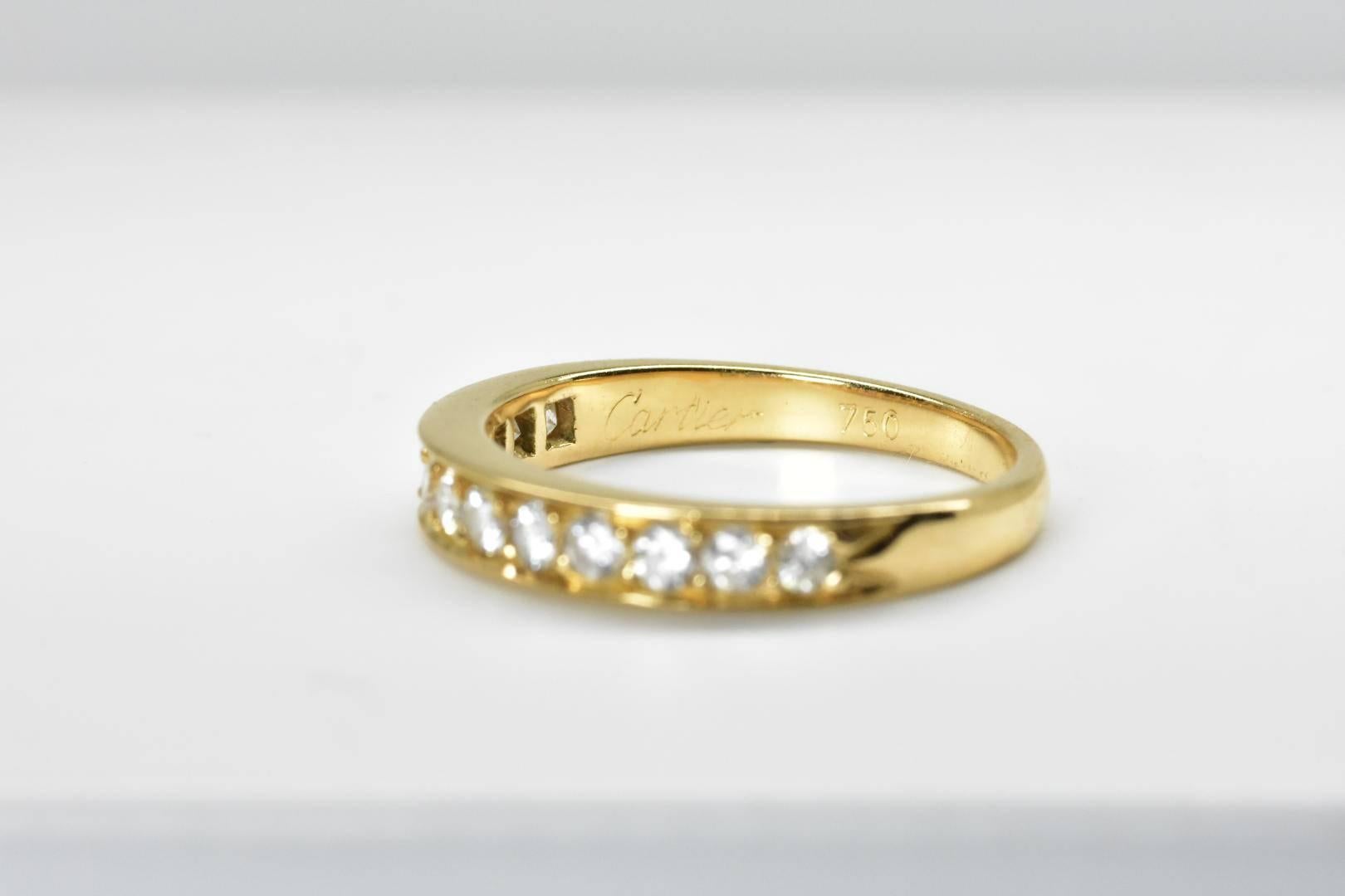 Women's Cartier Diamond Eternity Ring