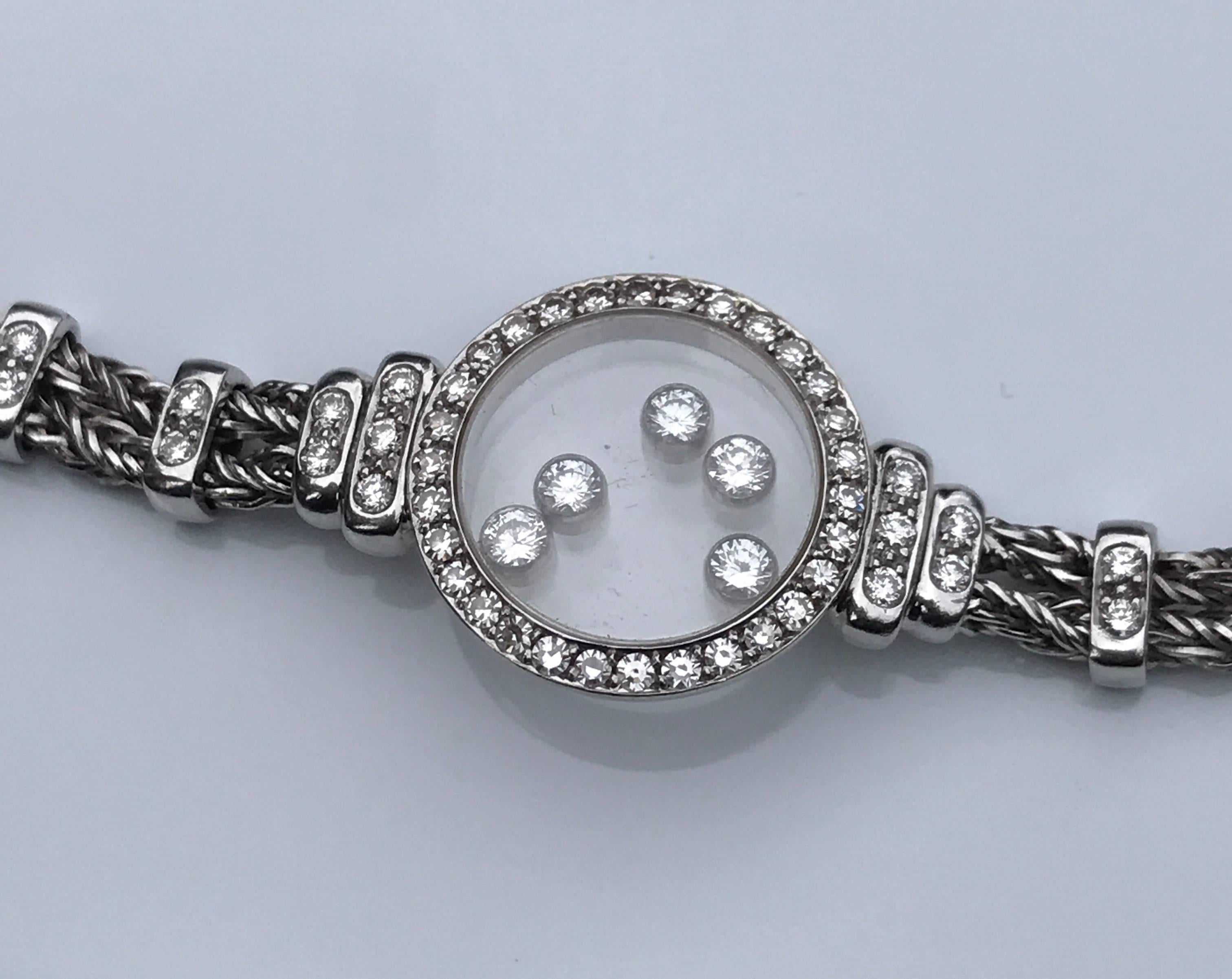 Contemporary Chopard Happy Diamonds Bracelet