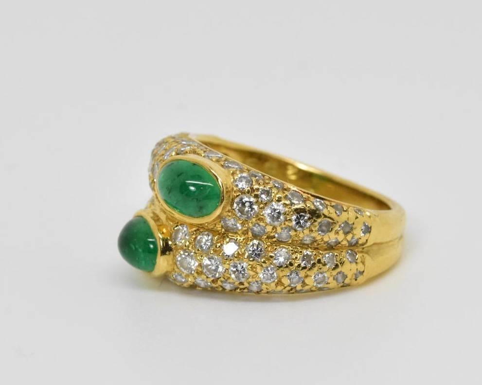 Cartier Emerald and Diamond Ring 3