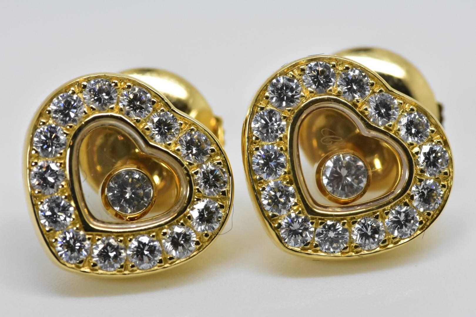 Chopard Happy Diamonds Icons Earrings 2