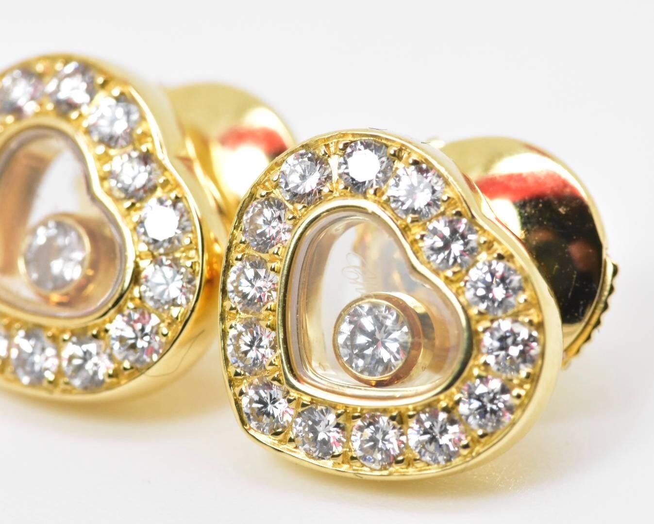 Chopard Happy Diamonds Icons Earrings 3