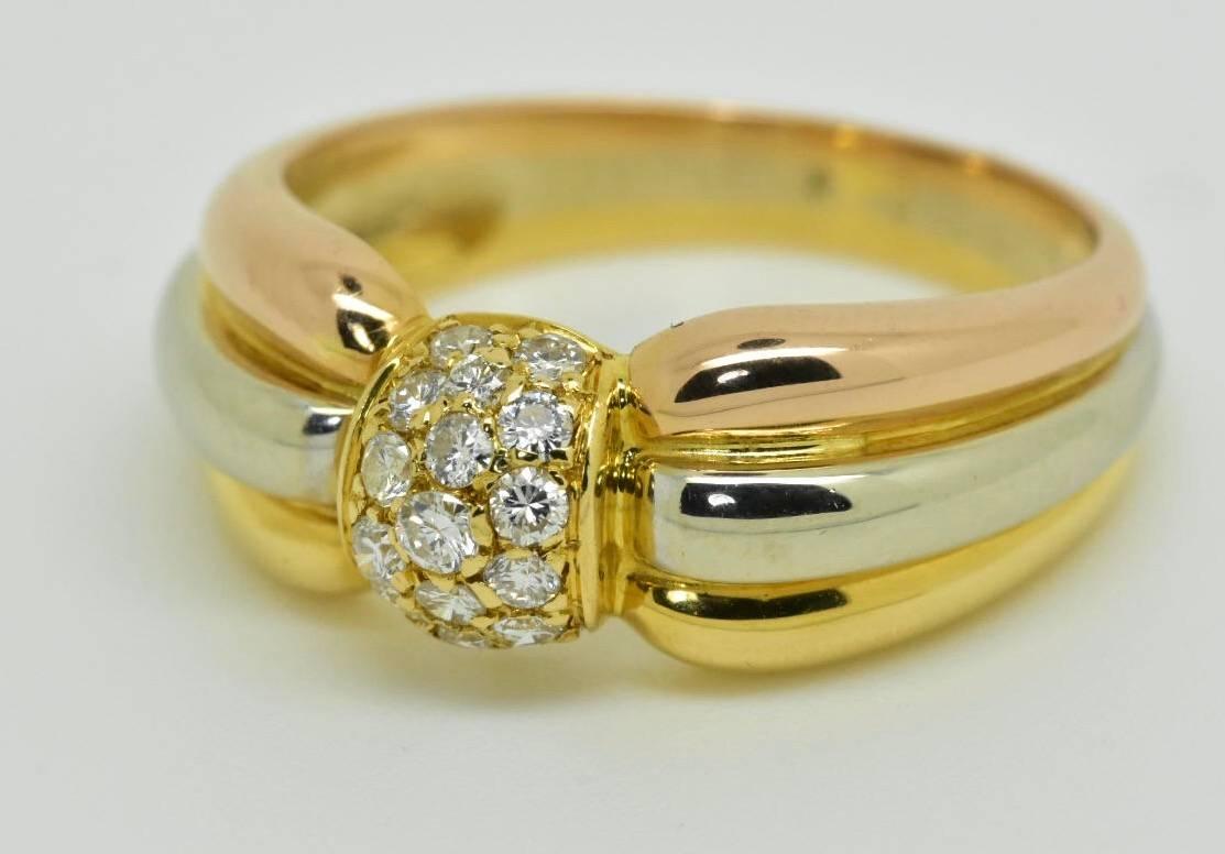 Women's Cartier Trinity Diamond Ring