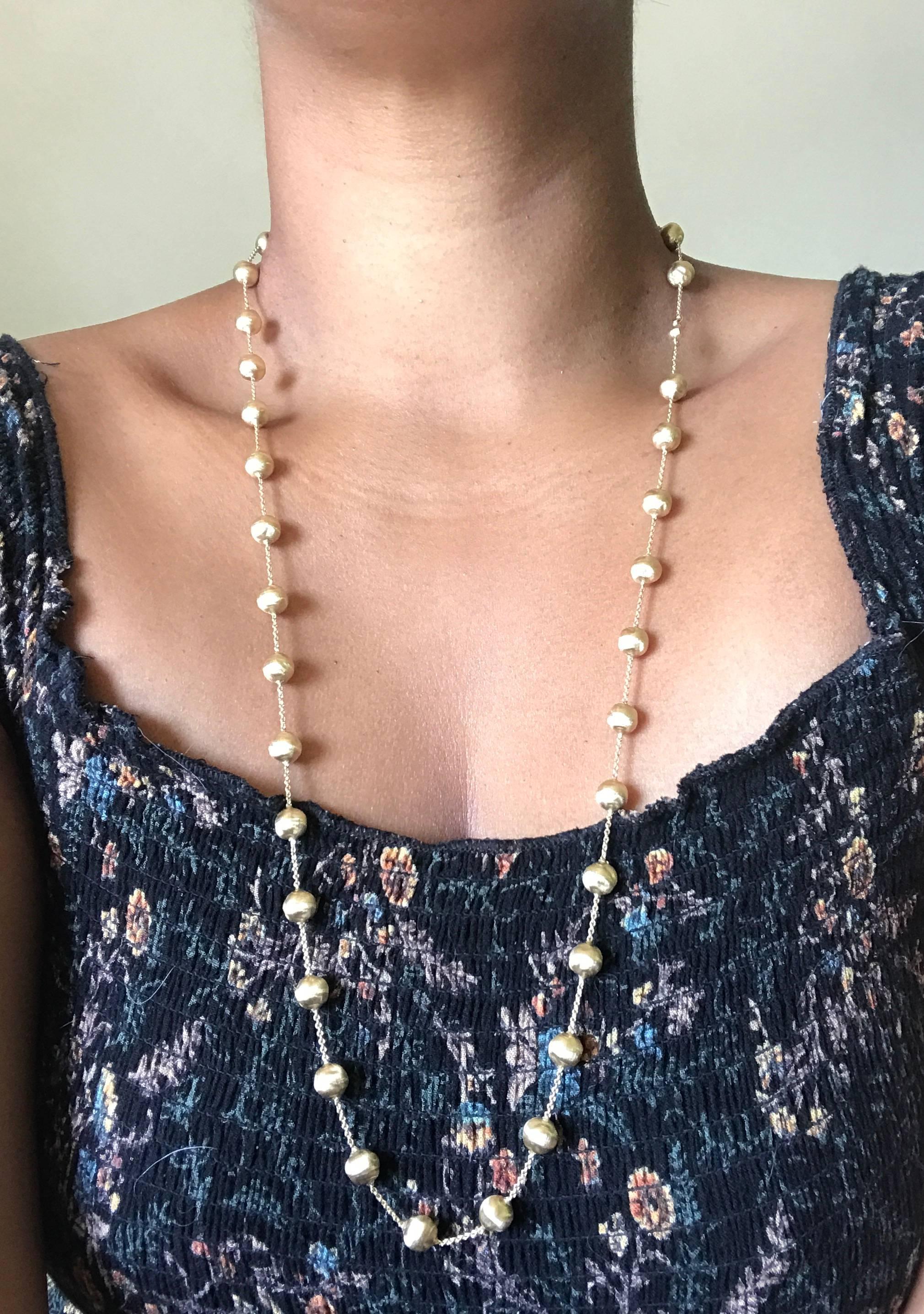 Marco Bicego Africa Beaded Necklace For Sale 3
