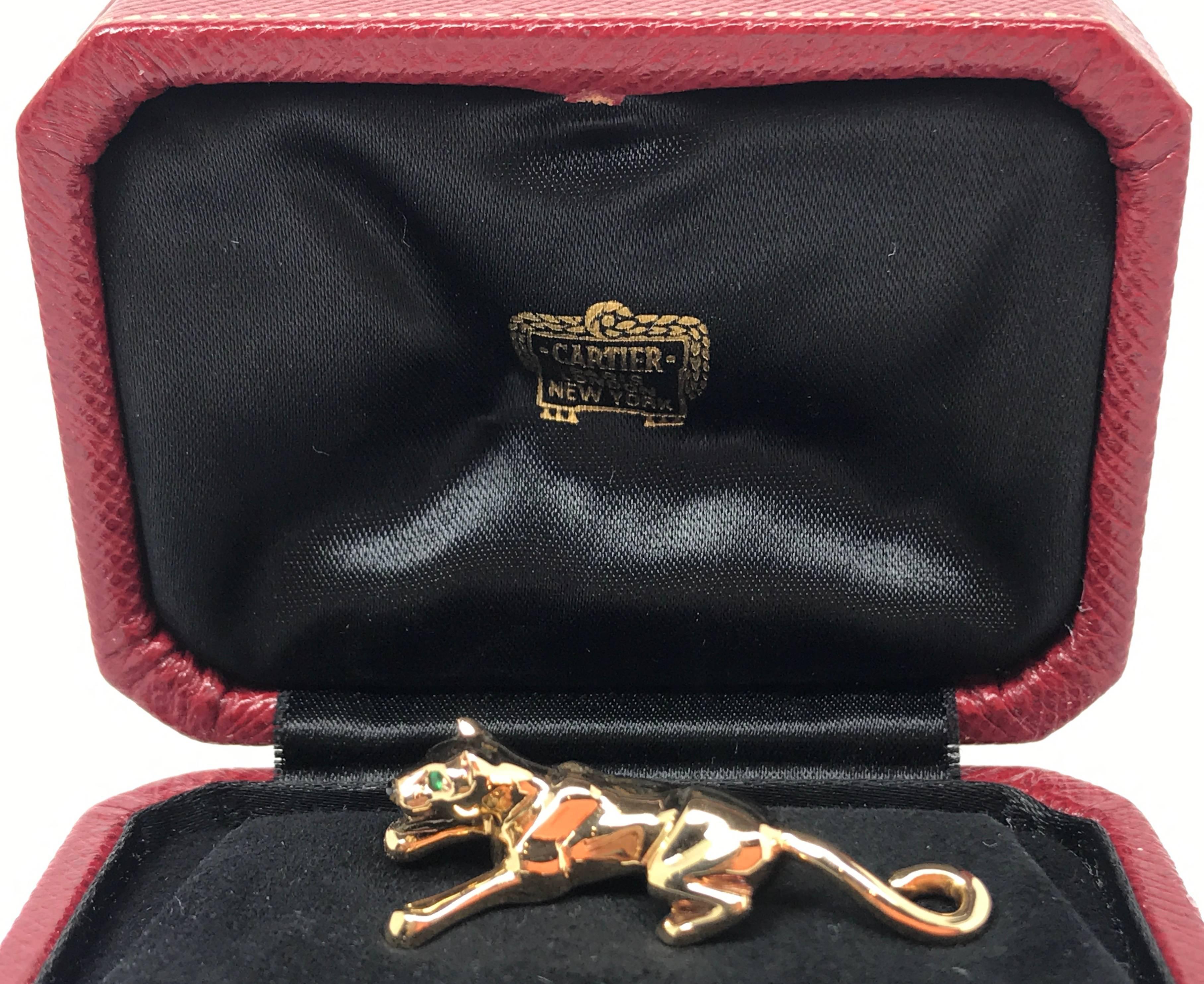 Cartier Panthere Gem Brooch In Good Condition In London, GB