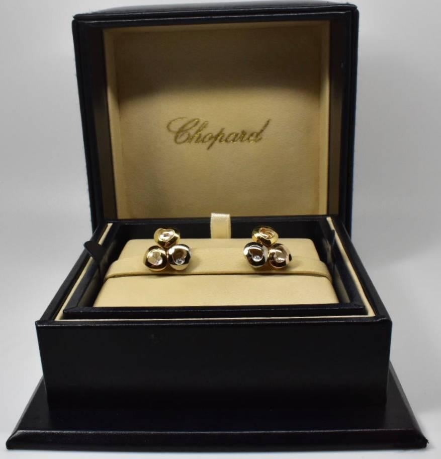 Contemporary Chopard Happy Curves Earrings