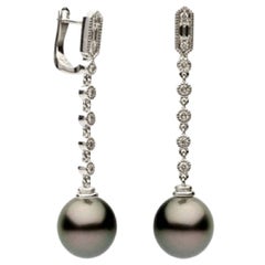 Tahitian Cultured Pearl Earrings
