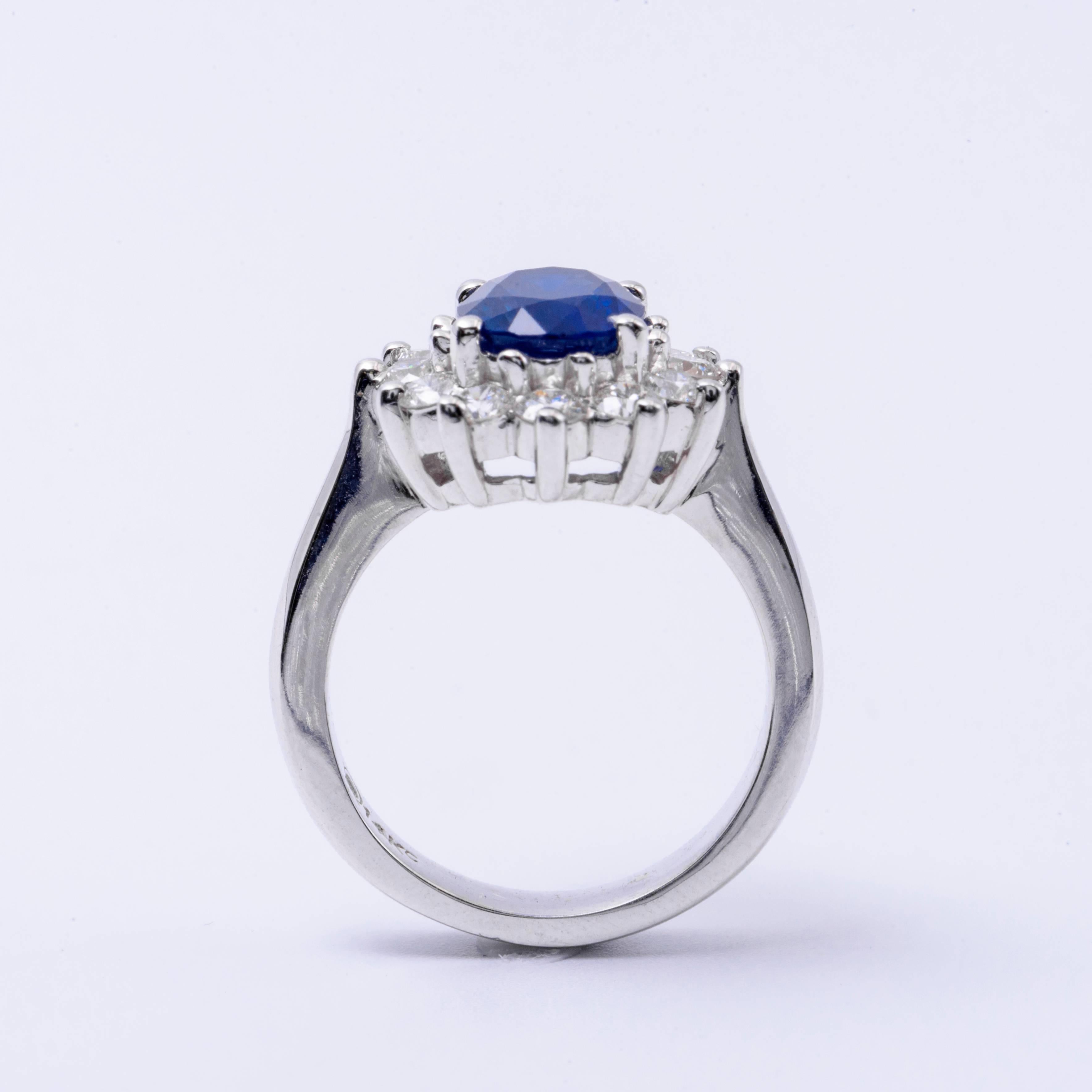 sapphire engagment rings